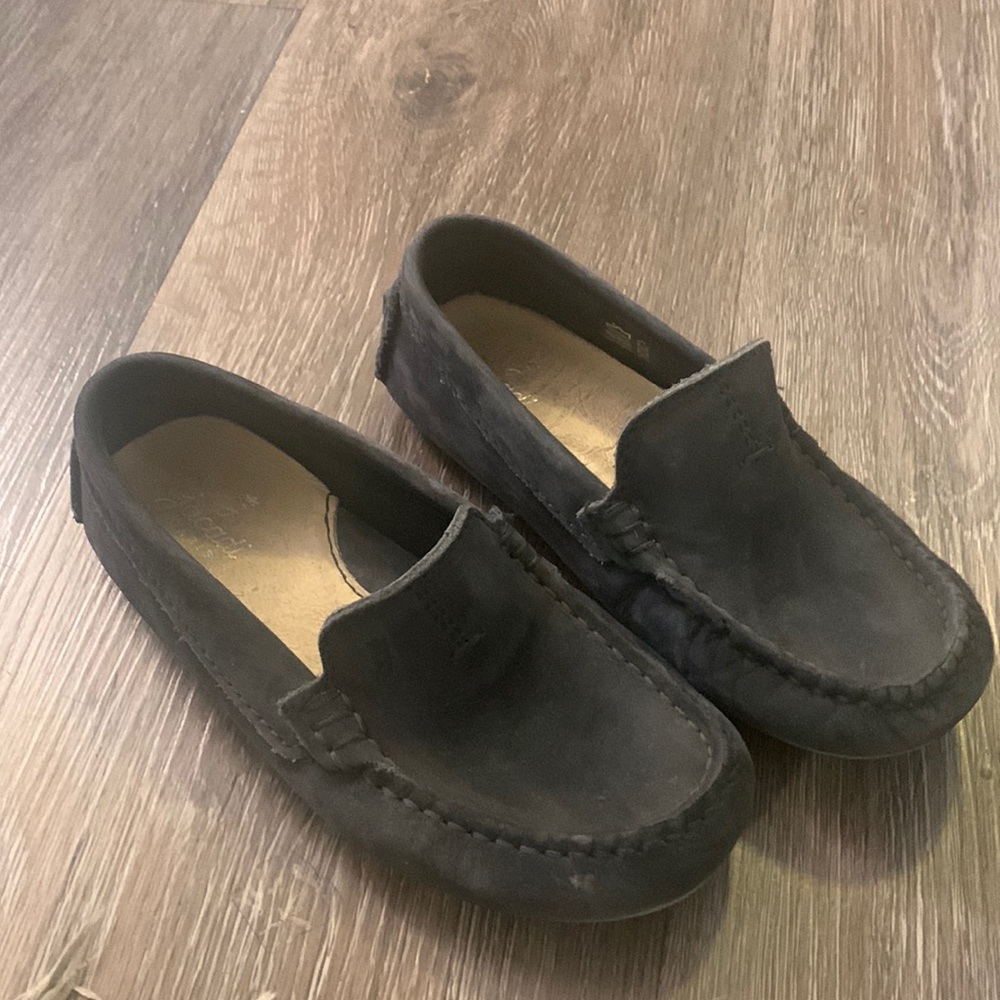 Beautiful suede boat shoes for boys